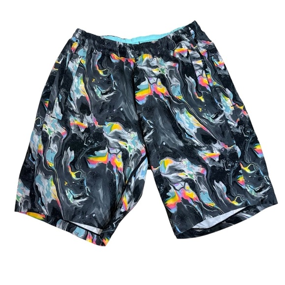 Birddogs Billy Wonkas Gym Shorts Lined 9" Elastic Waist Size Small Hybrid Short - Picture 8 of 8